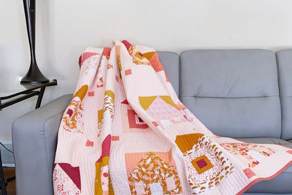 Sweet Home Quilt - thoughtful housewarming gift
