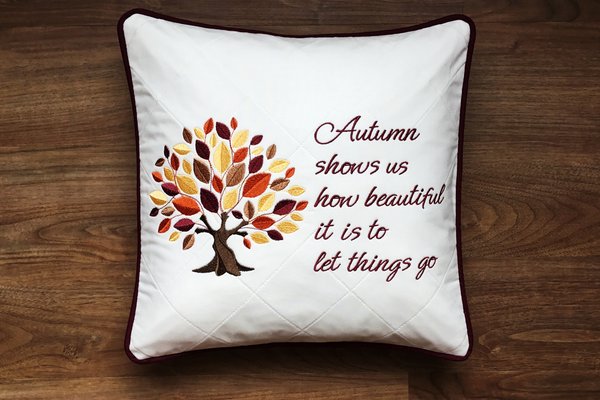 Autumn Elegance Pillow