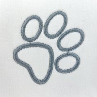 Personalized Christmas Stocking, Embroidered with Puppy and Your Choice of Name