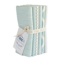 Tilda Classic Basics Light Blue Fat Quarter Bundle - 6 Fabrics